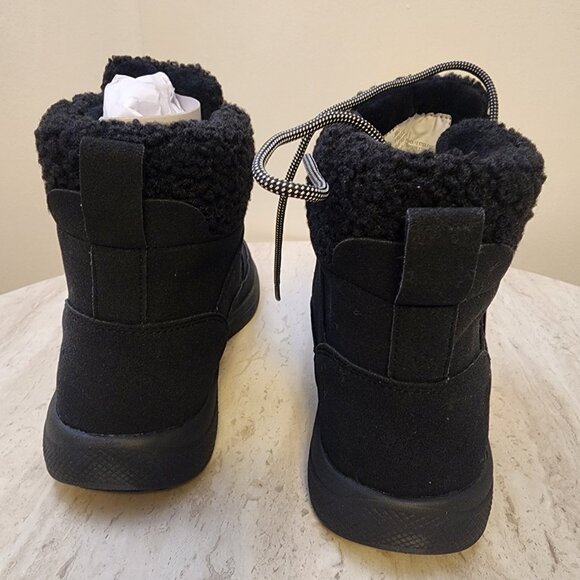 JBU Womens Freeze Round Toe B Black 8M- A025 - Picture 3 of 12